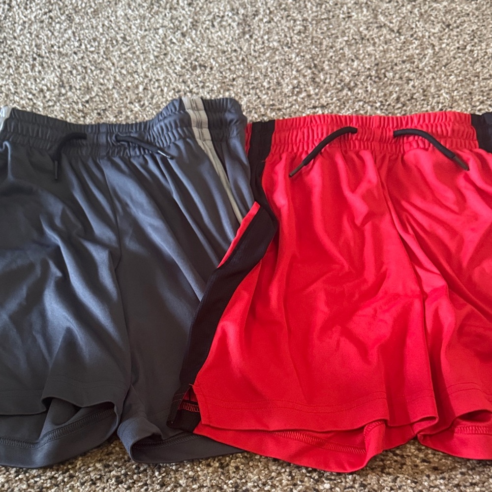 Tek Gear Kids Shorts Set - Gray and Red